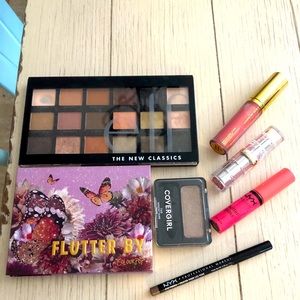 7 piece Makeup Lot: Eyeshadow & Lipsticks
